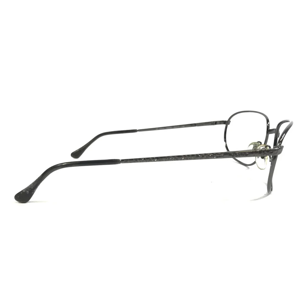 REVO Eyeglasses Frames RE3004 080/63 Gunmetal Oval Wire Rim 58-17-130
